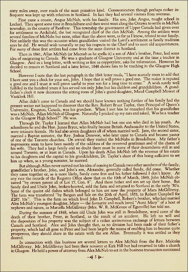 Descendents of Alexander & Katherine McNab - Page 5